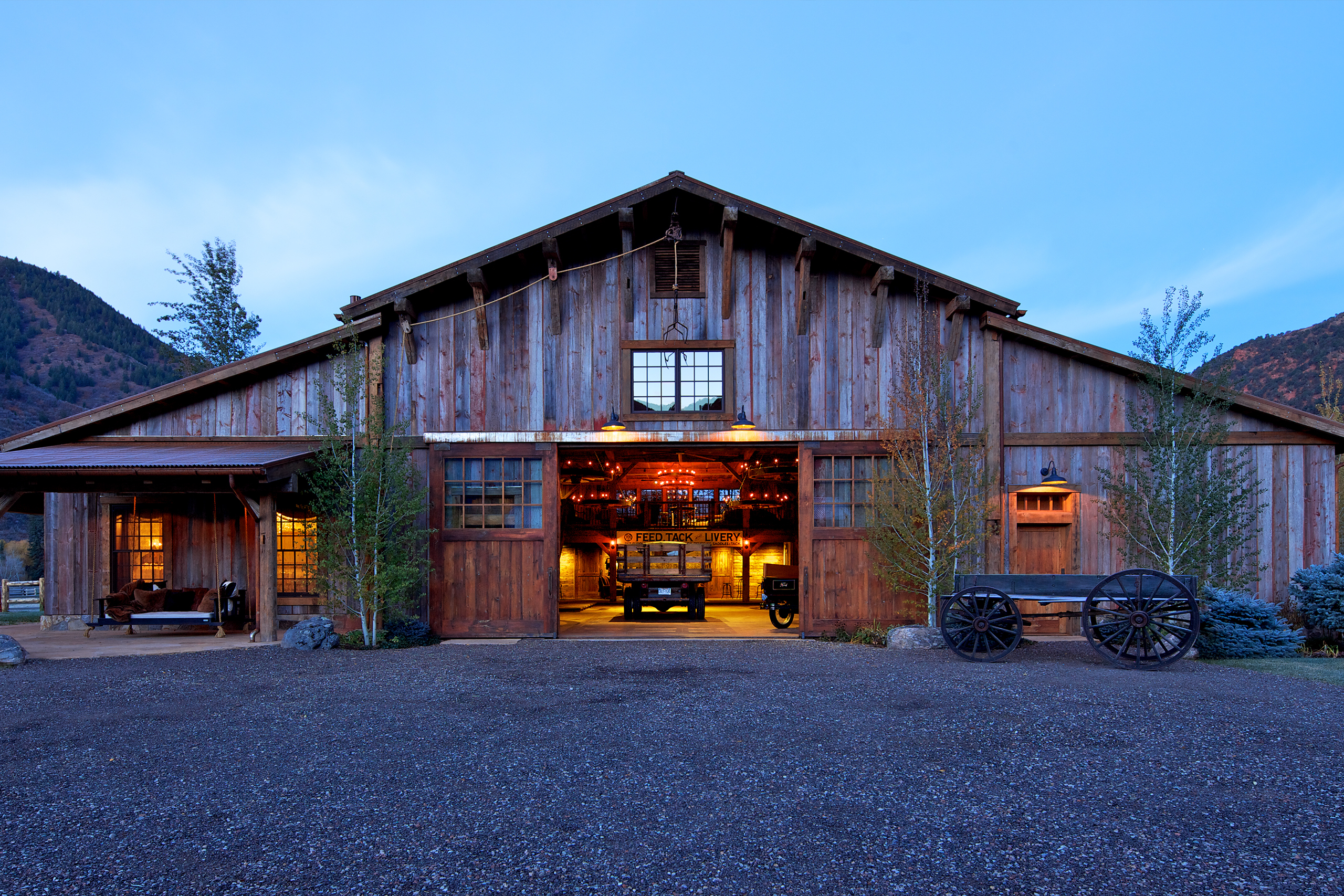 Redstone Ranch Barn Exterior